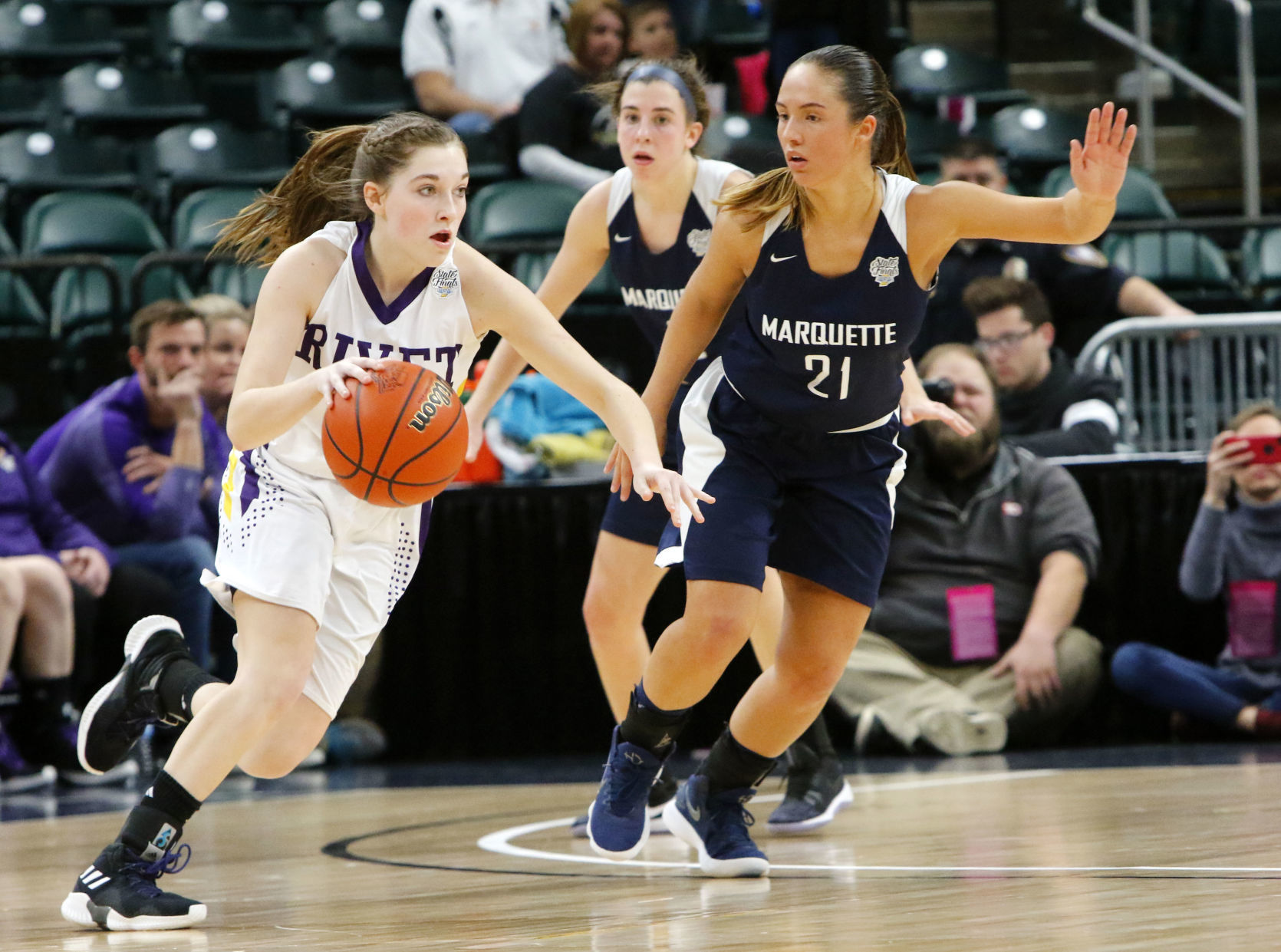 Gallery: Marquette Catholic vs. Vincennes Rivet in Class A championship
